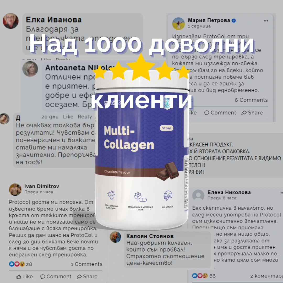 Protocol™ –  Multi Collagen за Стави, Кожа и Коса