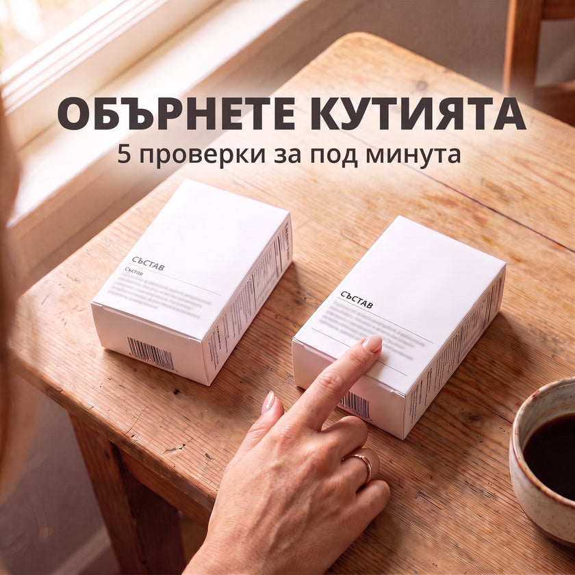Проверка на етикета